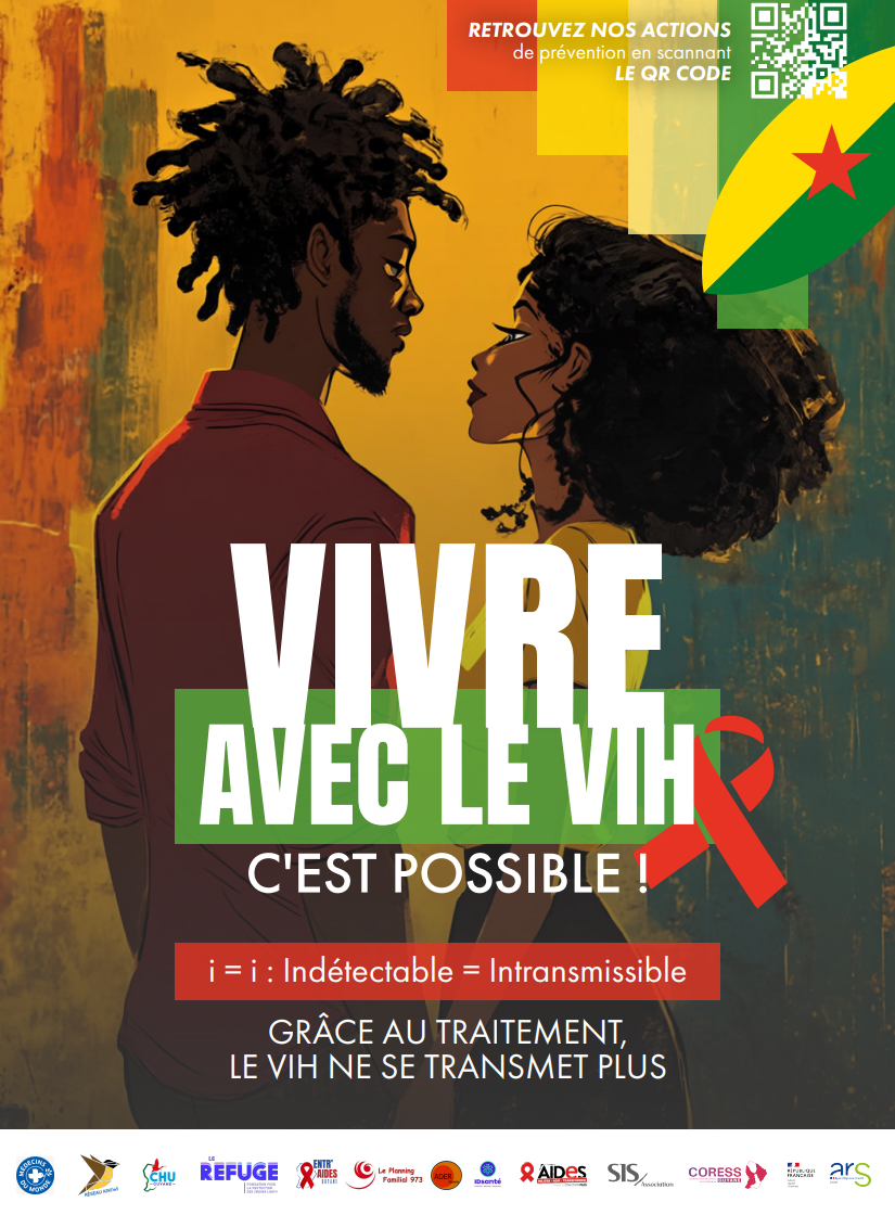 guyane-1er-decembre-2025 1er décembre sida guyane 2025 dépistage prévention